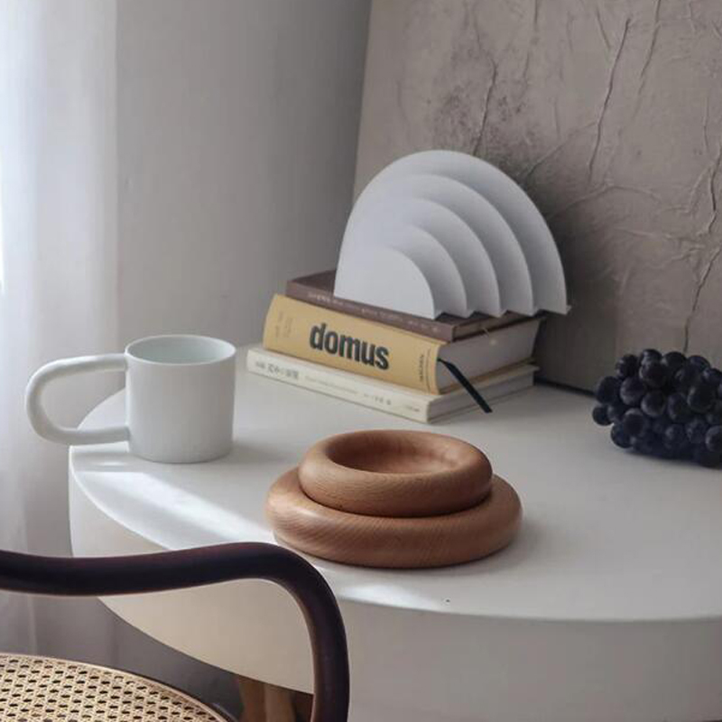 Coaster Mold Round - Beton Yuvarlak Bardak Tepsisi Kalıpları Depolama