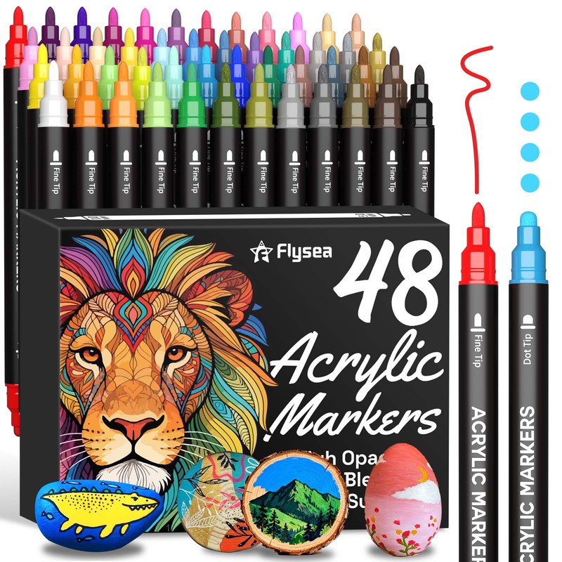 Copic Marker Classic - 24/36/48 Renkli Çift Uçlu Akrilik Boya