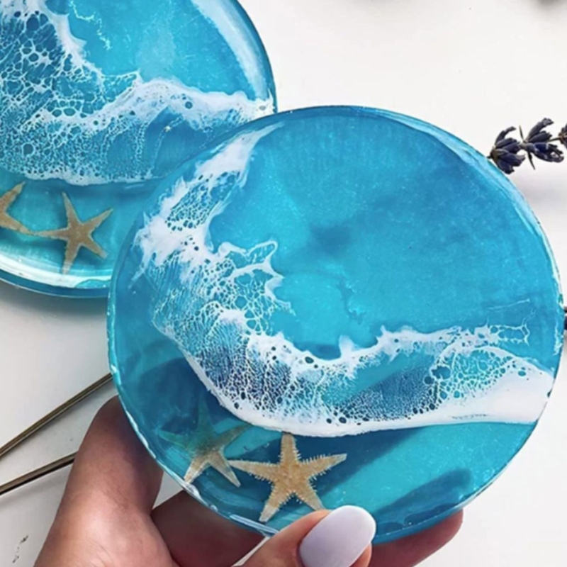 Yuvarlak Coaster reçine kalıp  - Coaster Mold Round incelemesi ve fiyatı