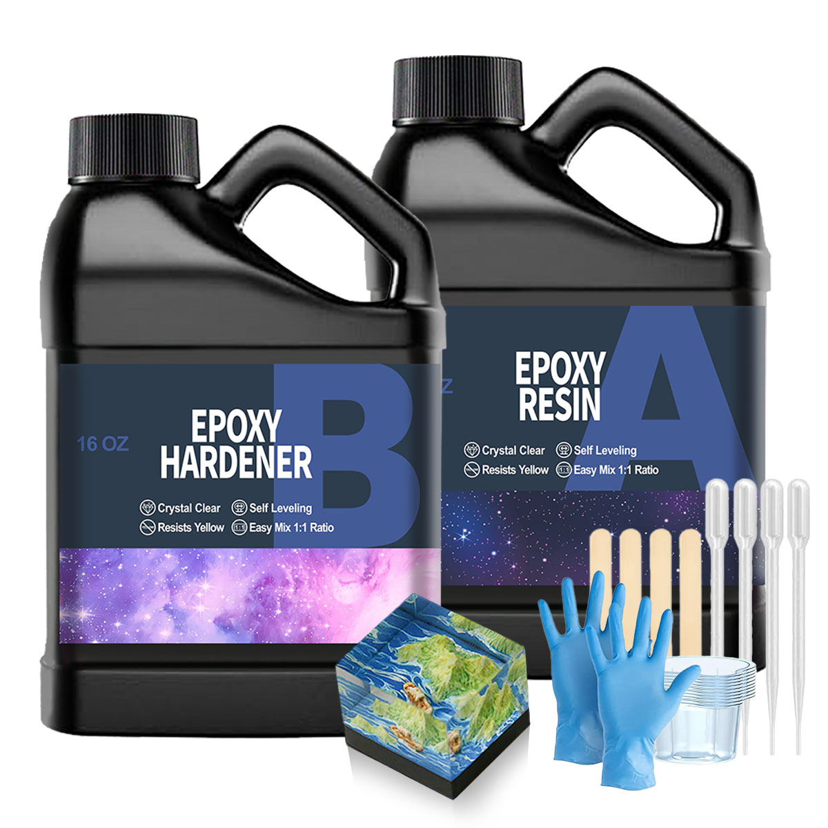 32OZ Şeffaf Epoksi Reçine Kiti - Resin Jewelry Kit incelemesi ve fiyatı