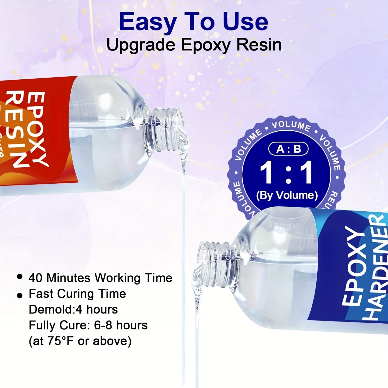 Şeffaf Epoksi Reçine Kiti 8oz/ - Resin Jewelry Kit incelemesi ve fiyatı
