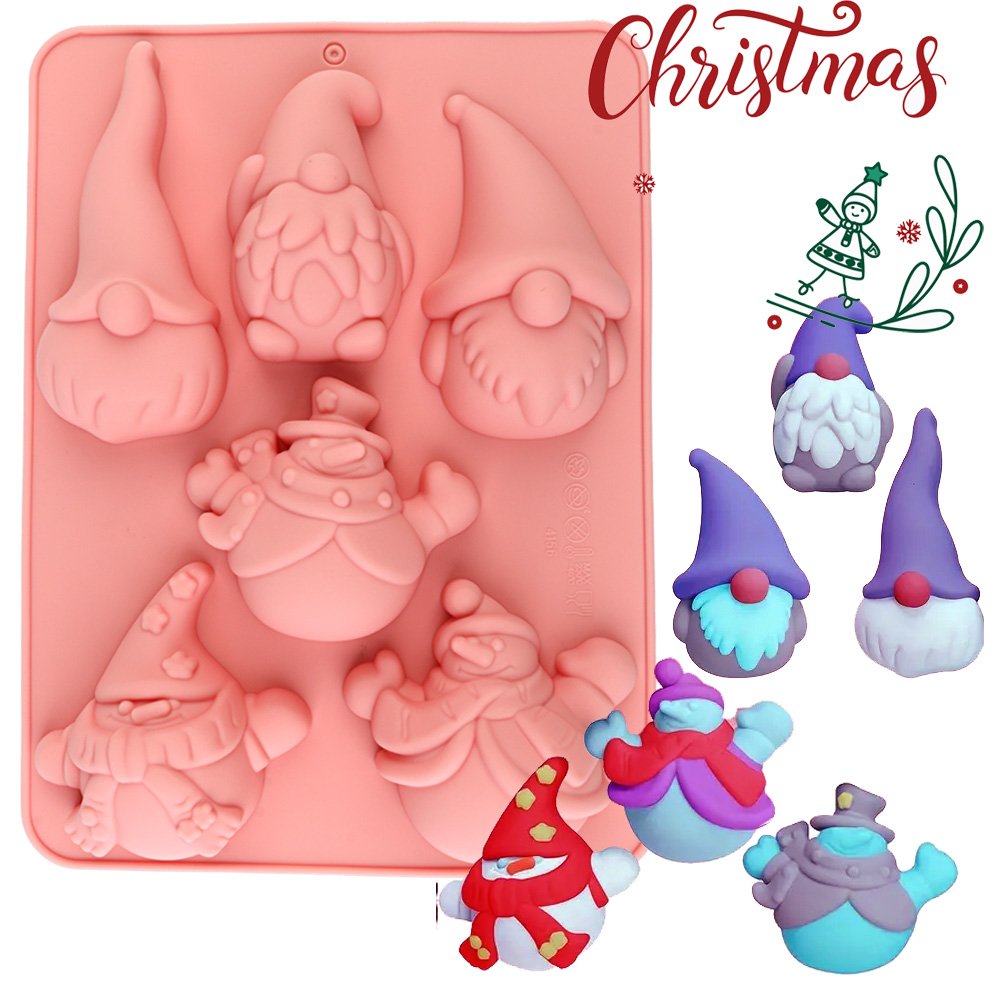 6 Bölmeli Noel Gnome Kek Çikol - Resin Craft Ideas incelemesi ve fiyatı