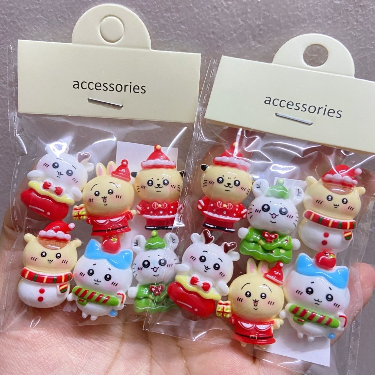 Noel Düz Renk Chiikawa Reçine  - Resin Crafts incelemesi ve fiyatı