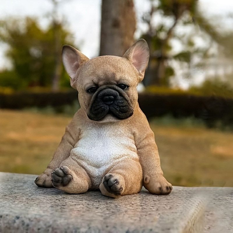 Fransız Bulldog Reçine Figürü  - Resin Crafts incelemesi ve fiyatı
