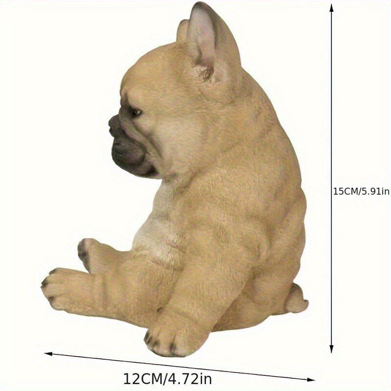Fransız Bulldog Reçine Figürü  - Resin Crafts incelemesi ve fiyatı