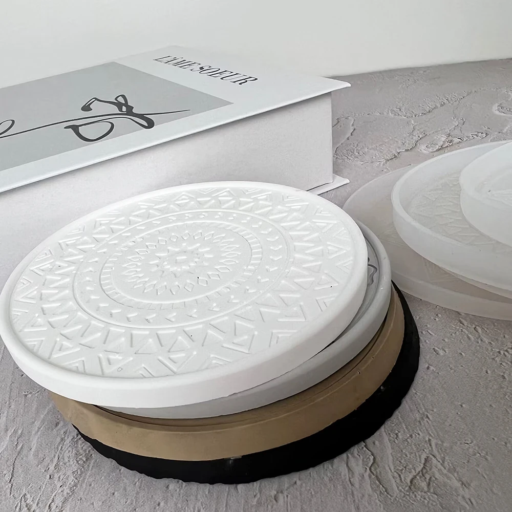 Mandala yuvarlak Coaster reçin - Coaster Mold Round incelemesi ve fiyatı