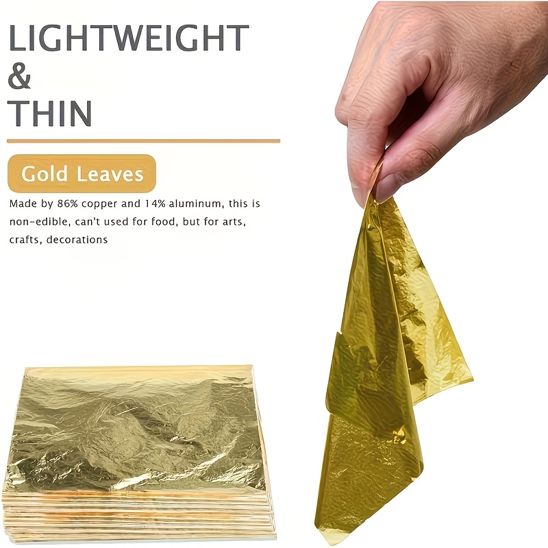 100 Adet İmitasyon Altın Folyo - Gold Foil Flakes incelemesi ve fiyatı