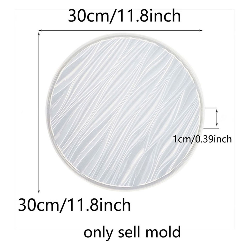 Büyük Yuvarlak Tepsi Silikon K - Coaster Mold Round incelemesi ve fiyatı