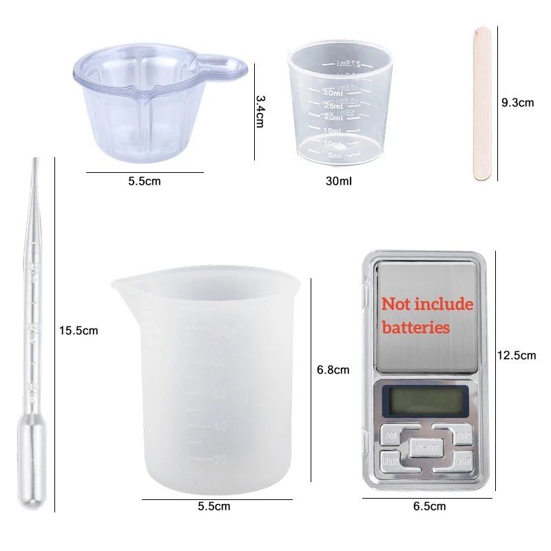 Epoksi Reçine Kiti Kristal Tem - Mixing Cup Silicone incelemesi ve fiyatı