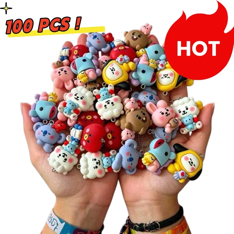 7 adet BT21 Reçine Karikatür F - Resin Craft Projects incelemesi ve fiyatı