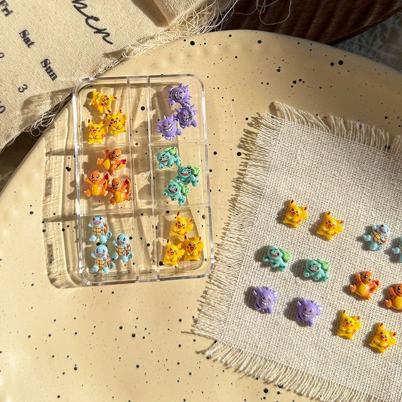 Pokemon tırnak süsleme aksesua - Resin Crafts incelemesi ve fiyatı