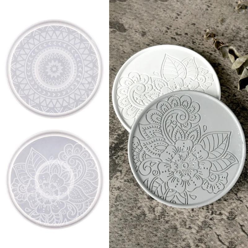 El yapımı Yaratıcı Yuvarlak Co - Coaster Mold Round incelemesi ve fiyatı