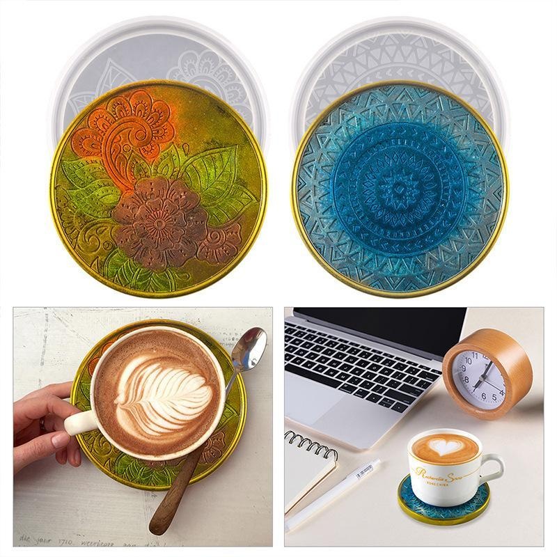 El yapımı Yaratıcı Yuvarlak Co - Coaster Mold Round incelemesi ve fiyatı