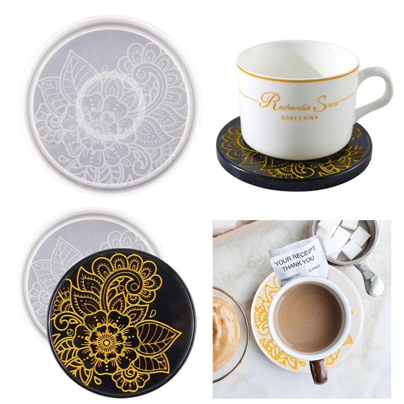 El yapımı Yaratıcı Yuvarlak Co - Coaster Mold Round incelemesi ve fiyatı