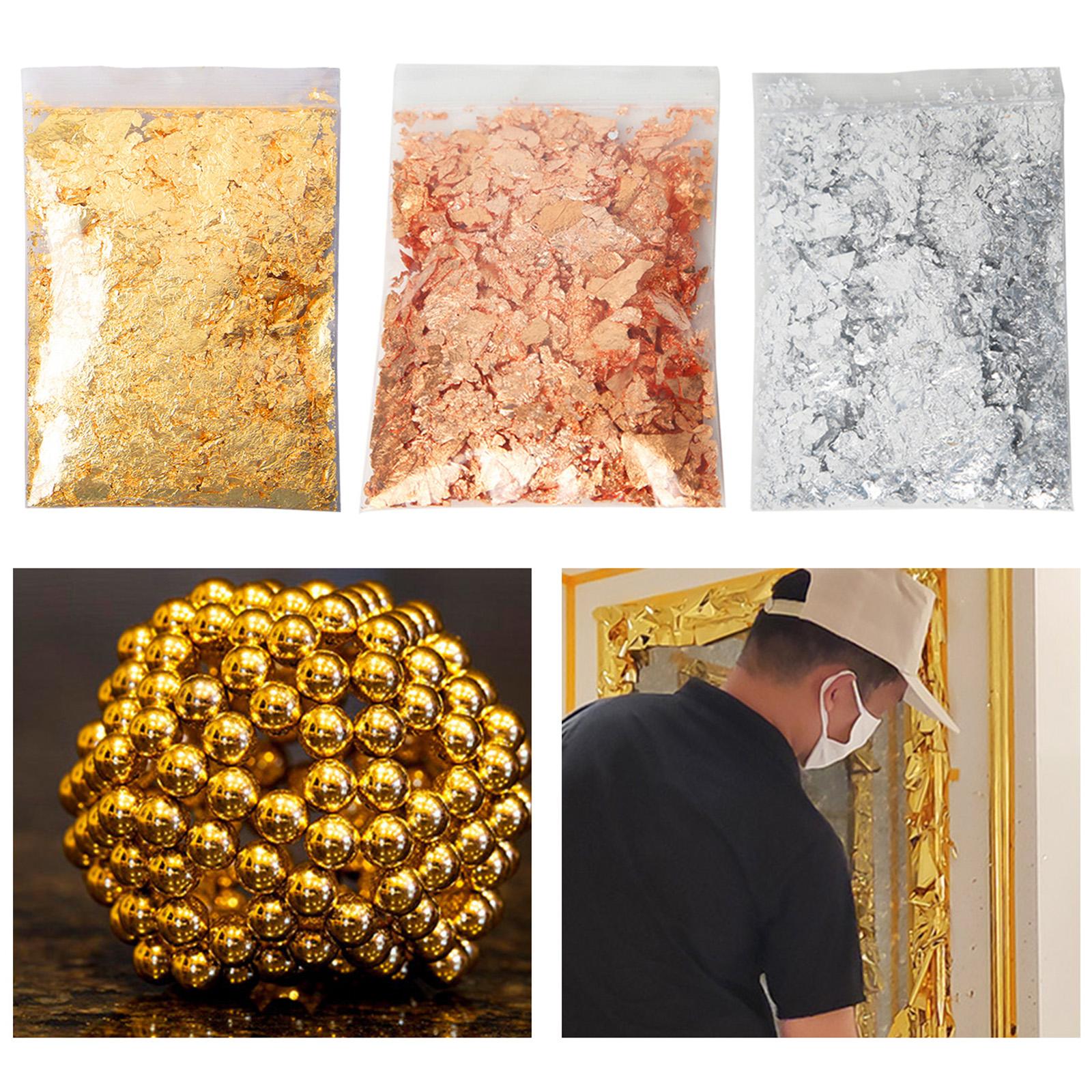Metalik Pul, 20g Altın Pul Bak - Gold Foil Flakes incelemesi ve fiyatı