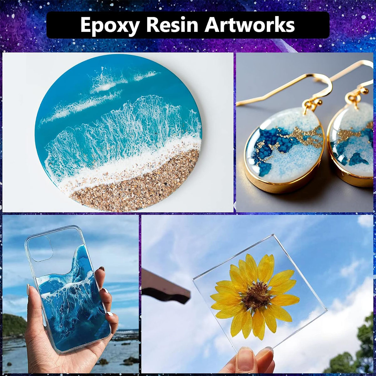 1000ml Kristal Berraklığında E - Resin Jewelry Kit incelemesi ve fiyatı