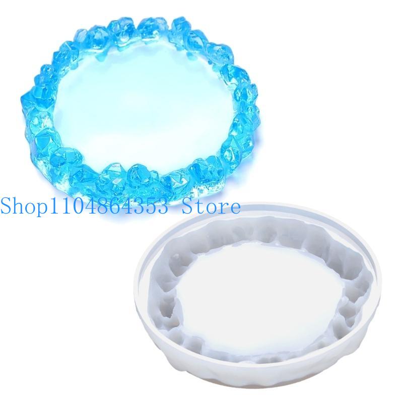 Reçine Döküm için Kristal Küme - Coaster Mold Round incelemesi ve fiyatı